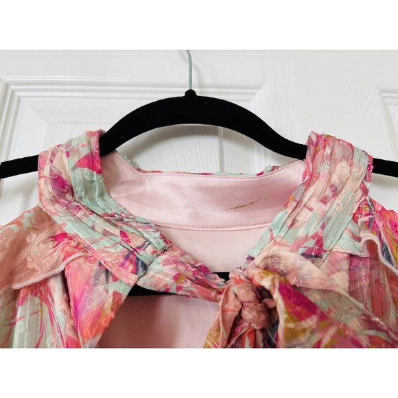 NWT Alex Marie Plus Size Fiona Floral Print Halter Neck Asymmetric Hem Dress 20W - Picture 5 of 5